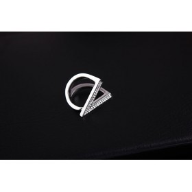 Anneau de foulard V - Argent