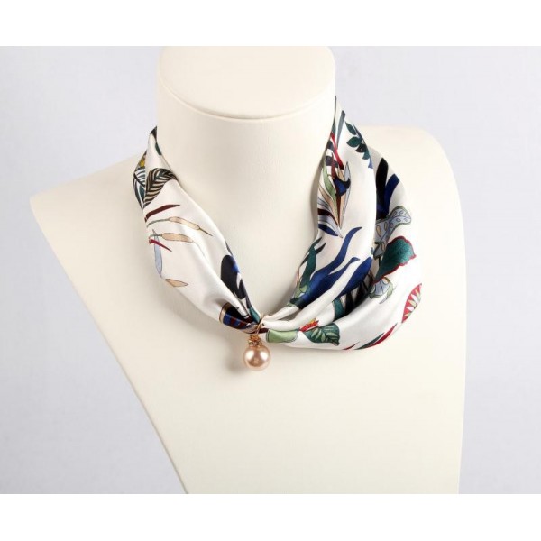 Collier en soie - Botanic