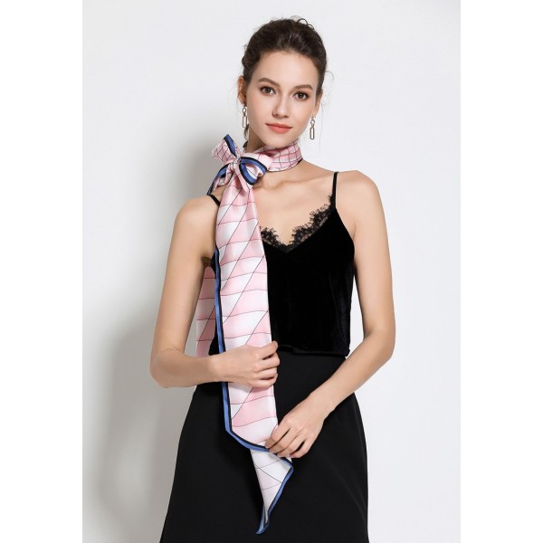 Foulard ceinture Osaka rose