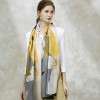 Écharpe en Laine Femme Jaune ★ Elena