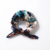 Petit Foulard en Soie Femme Bleu ★ Joy