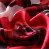 Grand Foulard en Soie Femme Rouge ★ Rosine