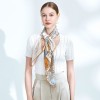 Foulard en Soie Femme Beige ★ Osaka