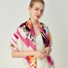 Grand Foulard Soie Femme Rose★ Mirage