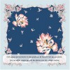 Foulard en Soie Femme Bleu ★ Alice