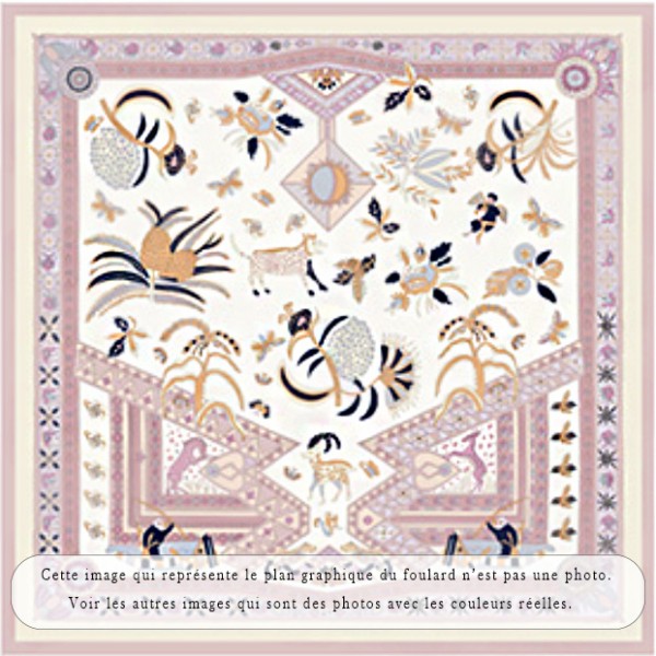 Foulard en Soie Femme Parme ★ Capucine