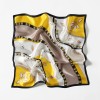 Petit Foulard Soie Femme Jaune ★ Olivia