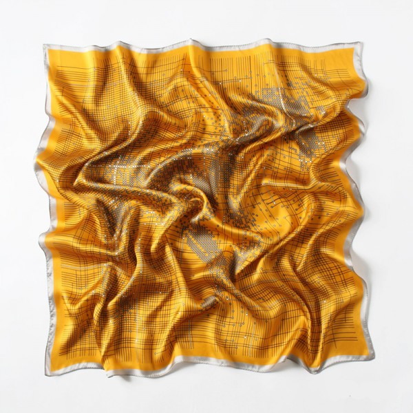 Foulard en Soie Femme Jaune ★ Chloé