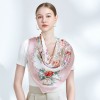 Foulard en Soie Femme Rose ★ Alma