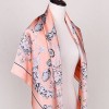 Grand Foulard en Soie Femme Rose ★ Emma