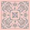 Grand Foulard en Soie Femme Rose ★ Emma