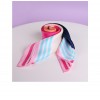 Petit Foulard Soie Femme Bleu Rouge★ Félicie
