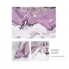 Foulard en Soie Femme Violet★ ROMA