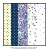 Petit Foulard Soie Femme Violettes ★ Lucie