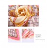 Petit Foulard en Soie Femme Rose ★ Charlotte