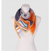 Foulard en Soie Femme Orange  ★ Ville