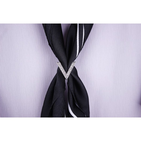 Anneau de foulard Plus V ★Argent