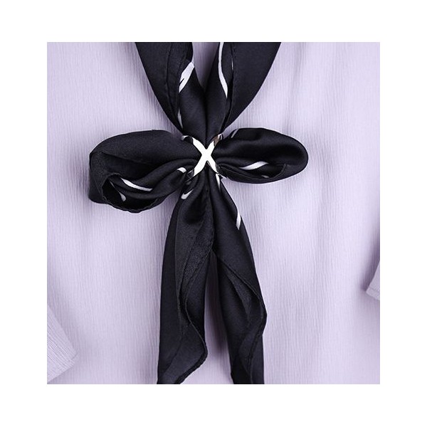 Anneau de foulard Plus X Argent