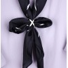 Anneau de foulard Plus X Argent