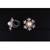Anneau de foulard Neige★ Argent