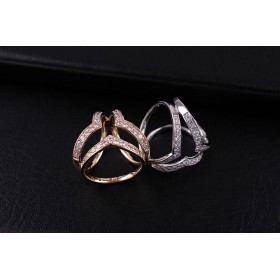 Anneau de foulard Triangle★ Argent