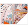 Foulard en soie pour femme ★ Réunion du Thé à Sept Feuilles