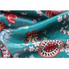 Foulard en soie pour femme ★ Rêve Flottant et Fleurs Naissantes