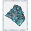 Foulard en soie pour femme ★ Rêve Flottant et Fleurs Naissantes