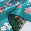 Foulard en soie pour femme ★ Rêve Flottant et Fleurs Naissantes