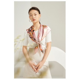 Foulard en soie pour femme ★ Forêt de Beiyu