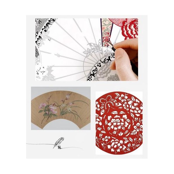 Grand Foulard en Soie Femme ★ Voyages de fleurs en rouge cerise