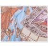 Grand Foulard en Soie Femme ★ Voile sur l’océan