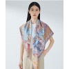 Grand Foulard en Soie Femme ★ Voile sur l’océan
