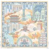 Grand Foulard en Soie Femme ★ Promenade sur la Route de la Soie