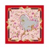 Grand Foulard en Soie Femme ★ Le Rossignol et la Rose