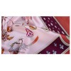 Grand Foulard en Soie Femme ★ Le Rossignol et la Rose