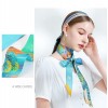 Foulard bandeau en soie ★ Petits Paysages de Montagnes et Rivières
