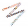 Foulard bandeau en soie ★ Rêveries Romantiques