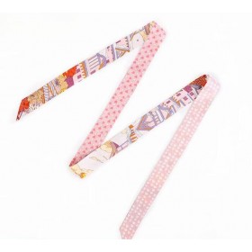 Foulard bandeau en soie ★ Maison Romantique