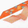 Foulard bandeau en soie ★ Kaki & Série Bonheur