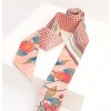 Foulard bandeau en soie ★ Kaki & Série Bonheur