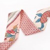Foulard bandeau en soie ★ Kaki & Série Bonheur