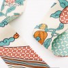 Foulard bandeau en soie ★ Kaki & Série Bonheur