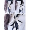 Nouvelle boucle de foulard à motif de camélia en or blanc